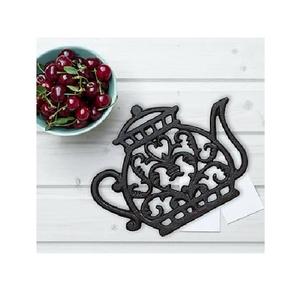 Great Quality Christmas Iron Nonslip Trivet Tabletop <b>Heat</b> Resistant Serving <b>Tray</b> for Pan Hotpot Protects Home Kitchen Dining - Product Image 3