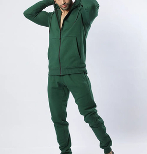 Survêtement à la mode pour hommes de conception personnalisée lourde High Street prix compétitif survêtement empilé pour l'hiver grande taille - Product Image 4