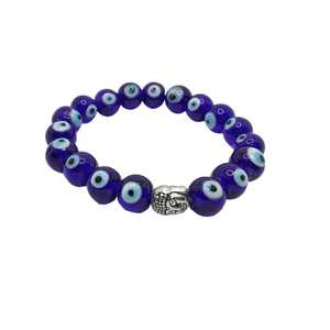 NOVAMART Fine Unisex Evil Eye <b>Bracelet</b> From Arihant Gems & Jewels Astrological Gemstone Positive Effect for Men Women Reiki/Yoga - Product Image 1