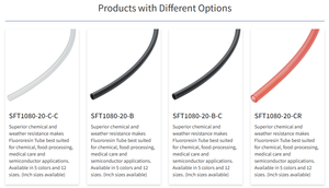 Tuyau d'évacuation d'eau flexible PISCO P29-03, tube en plastique transparent de qualité alimentaire - Product Image 5