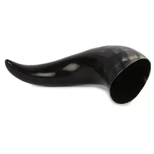 Corne à boire Viking de qualité supérieure inspirée de la mythologie nordique, mug en corne Viking rustique pour les fêtes à thème médiéval à bas prix - Product Image 5