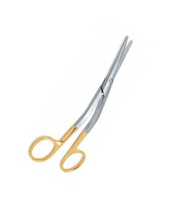 Proveedor de instrumentos médicos, venta al por mayor, tijeras dorsales Fomon, vástagos en ángulo de 14cm, cuchillas rectas, tijeras dorsales de PENTAX quirúrgico - Product Image 2