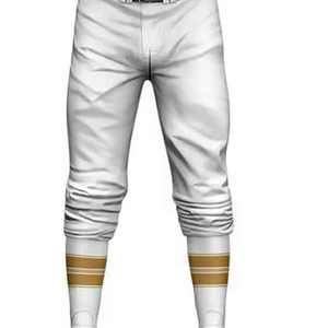 Pantalones de Béisbol Premium con Cintura Elástica, Conjunto de Uniforme de Béisbol con Camuflaje Personalizado para Equipos Deportivos, Uniforme de Softbol - Product Image 4