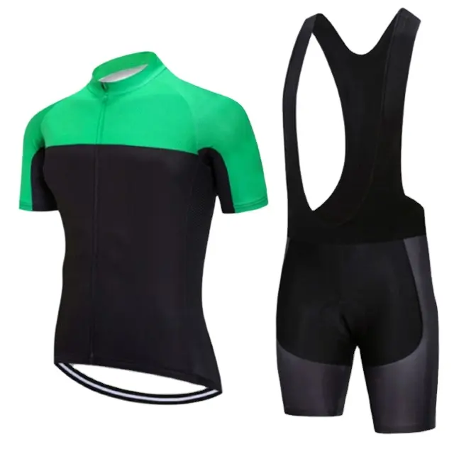 High Quality Cycling Wear Professional Team Breathable Cycling Jersey Set Bib Shorts Mountain Bike Jersey Cycling Clothing