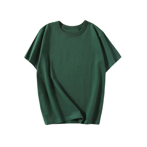 เสื้อยืดแขนสั้นผู้ชายสไตล์สตรีทแวร์ลำลอง ผ้าฝ้าย 100% รับสกรีนโลโก้ แห้งเร็ว คุณภาพสูง ระบายอากาศได้ดี - Product Image 1