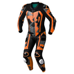 Traje de Carreras de Motocicleta Alpinestar de Una Pieza, Traje de Cuero Vacuno para Motociclistas con Diseño Personalizado - Product Image 4