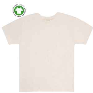 Women Organic Cotton Natural Pack Jogger Pants Unisex Crewneck <b>T</b>-<b>Shirt</b> Tee Undyed Super Soft Relaxed Fit for Casual Wear - Product Image 6