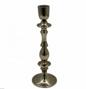 เชิงเทียนสไตล์แต่งงานหรูหราทันสมัยแบบเกลียวยาวเกลียวทองเหลืองชุบอลูมิเนียมโลหะคริสต์มาสอื่นๆ - Product Image 4