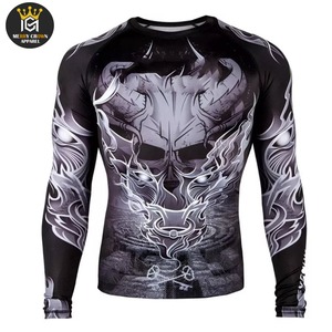 เสื้อกันผดผื่นสำหรับผู้ชายเสื้อกันผดผื่นแขนยาวป้องกันรังสียูวีป้องกันแสงแดดออกแบบโลโก้ได้ตามต้องการ - Product Image 1