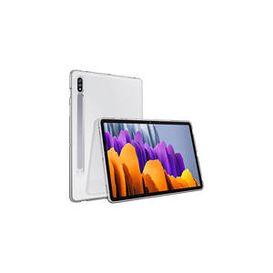 Étui de protection pliable en silicone Netzy pour tablette Galaxy Tab S8, transparent, 11 pouces, compatible avec le matériau super acrylique PU - Product Image 1