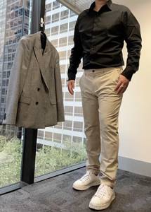 Pantalones de Golf <span class=keywords><strong>JLM</strong></span> para Hombre, Ligeros, Elásticos, Corte Casual, Cintura Media, Diseño Antiarrugas - Product Image 3