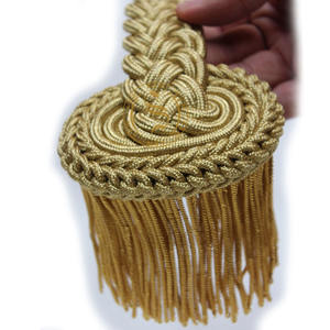Épaulettes d'épaule de haute qualité sur mesure Bullion Fringe Marching Band - Product Image 1