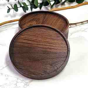 Posavasos de Ramadán indio Premium, madera de nogal Sheesham, diseño personalizado, calidad de exportación hecha a mano - Product Image 3