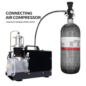 Bouteille de plongée en fibre de carbone 2L 300Bar 4500psi PCP SCBA Cylindre de plongée composite certifié CE - Product Image 4