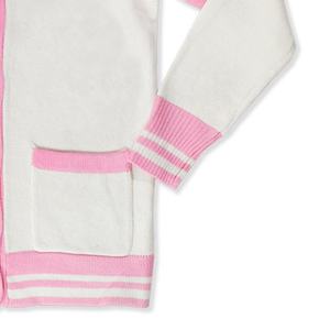 Pull Femme Cardigan Manches Longues 2 Poches Broderie Personnalisée Design Hiver Chemise Décontractée Femme - Product Image 2