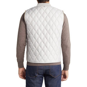 Nouveau Style logo personnalisé hiver gilet manteau Offre Spéciale personnalisé haute qualité bouffant gilet respirant confortable hommes gilets OEM entretenu - Product Image 2