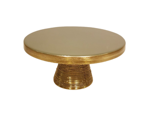 ใหม่ฐานดีไซน์ลวดชุบทองแบบอาหรับแท่นวางเค้กขนาดเล็กขาตั้งถ้วยโลหะคุณภาพสูง - Product Image 1