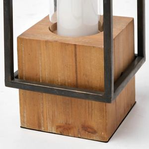 Latest 2024 Decorative Vintage Hanging Metal <b>Lantern</b> With Wooden Base for Events Parities & Wedding Decoration - Product Image 5