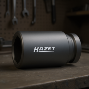 Hazet 6-Point Square <b>Impact</b> <b>Socket</b> 1'' Long - Product Image 3