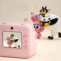 Caméra à impression instantanée 1080p pour enfants avec enregistrement vidéo 1400mah Conception de capteur d'imagerie CMOS antique