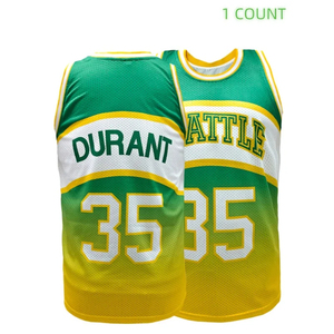 Maillot de basket-ball respirant évacuant l'humidité maillot de basket-ball personnalisé réversible pour hommes pour adultes - Product Image 1