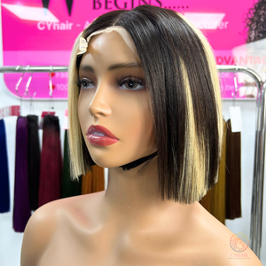 Peluca barata vendedores hueso recto pelucas de pelo crudo vietnamita cierre frontal encaje hueso humano Natural Peluca de pelo liso - Product Image 1