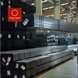 Tubo Cuadrado de Acero Laminado en Caliente de Grado Premium A, Estándar ERW DIN, 48 mm x 114 mm, 6 Metros de Largo - Product Image 2