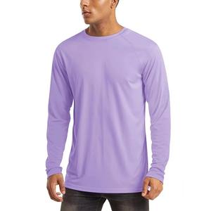 Camiseta de manga larga para hombre, a prueba de rayos UV, de secado rápido, para verano, para pesca, protección solar, deportiva, para correr. - Product Image 3