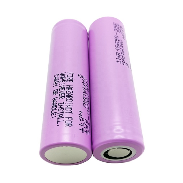 Samsung 100% Original Inr 18650 35E 3.6V 3500mah 10A Rechargeable Battery Electric Bicycle Electric Scooters Battery