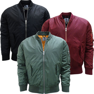 Chaqueta Bomber de invierno para hombre de alta calidad estilo High Street con cuello levantado al por mayor servicios OEM de alta calidad para adultos - Product Image 1