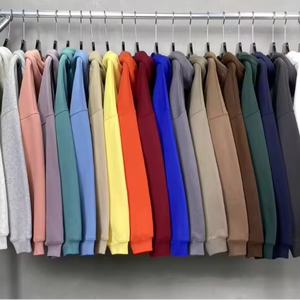 Sudadera con Capucha Oversize para Hombre 100% Algodón, 440 GSM, Teñido Liso, Ecológica, para Conjuntos Deportivos de Otoño, Personalizable - Product Image 1