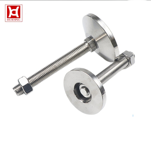 Pieds de nivellement réglables en acier inoxydable 304 de haute qualité D80mm, pieds de nivellement à vis filetés polyvalents <span class=keywords><strong>pour</strong></span> <span class=keywords><strong>établi</strong></span> - Product Image 3