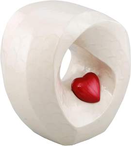 Urne pour cendres humaines adulte grande urne papillon violette pour femmes et hommes avec couvercle sécurisé, urnes en métal fabriquées à la main pour cendres - Product Image 5