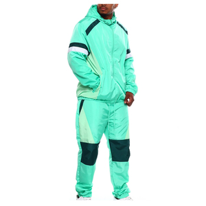 Personalizado impermeable al aire libre hombres de alta calidad de nailon poliéster Material masculino rompevientos conjunto chándal para niños - Product Image 3