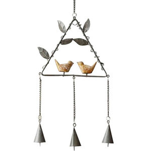 กระดิ่งลมเหล็กฮัมมิงเบิร์ดสีดำสีทองแดง - Product Image 5