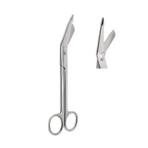 Tijeras de vendaje de acero inoxidable con punta roma para un corte seguro y preciso en uso médico - Product Image 3