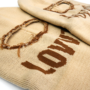 Masque de ski intégral en tricot, sport de plein air, confortable, broderie, balaclava coupe-vent, respirant, protection UV - Product Image 4