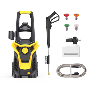 Tranrich 220V 1600 Wát áp lực cao xe máy giặt máy 4 vòi phun và bọt pháo cho nhà, xe ô tô, vườn - Product Image 1