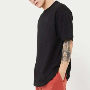 Venta al por mayor de alta calidad Blanco camisetas en blanco gráfico personalizado impreso algodón camiseta lisa de gran tamaño pesado hombres camiseta - Product Image 6