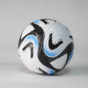 Balón de fútbol/fútbol de PU resistente al desgaste a la moda plegable para entrenamiento en interiores/exteriores para adultos, niños, estudiantes, partidos - Product Image 1