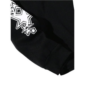 Chándal con estampado DTG para hombre, Sudadera con capucha con estampado de letras personalizadas, pantalones acampanados, ropa de calle informal - Product Image 4