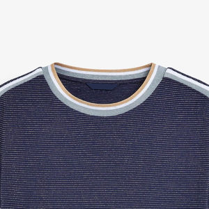 ผู้ผลิตเสื้อยืดสตรีสตรีทแวร์แบบหลวมขายส่ง  จำหน่ายเสื้อผ้าฝ้ายลำลอง ระบายอากาศได้ดี แขนสั้น รับผลิตโลโก้ตามสั่ง - Product Image 5