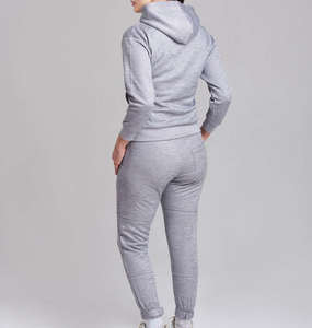 Ensemble de survêtement personnalisé en coton épais pour femmes Survêtements pour l'entraînement, le jogging Ensemble de survêtement le plus vendu au prix de gros - Product Image 4