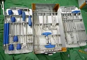 Juego de Instrumentos de Acero Inoxidable Alemán de Alta Calidad para Estabilización Espinal con Caja - Product Image 4