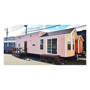 บ้านสำเร็จรูปเคลื่อนย้ายได้ แบบโมเดิร์น ระบายอากาศได้ดี โครงสร้างเหล็กสี ห้องนั่งเล่นเรียบง่าย ประกอบง่าย ถอดประกอบได้ - Product Image 5