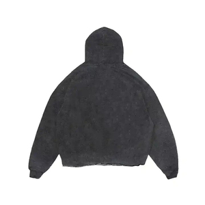 New Fashionable Street Wear Men Comfortable Breathable Acid <b>Wash</b> Hoodies Customized Logo Design Printed Men Acid <b>Wash</b> hoodies - Product Image 6