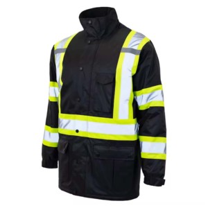 OEM Winter Safety <b>Work</b> Use Customized Front Color Protection Waterproof Windproof Eco-Friendly Heated High Street Style <b>Stand</b> - Product Image 3