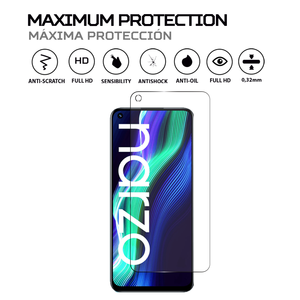 ฟิล์มกันรอยหน้าจอ ANTISHOCK สำหรับเรียลมี นาร์โซ 50 ฟิล์มป้องกันระดับพรีเมียมสำหรับจอแสดงผลของโทรศัพท์ - Product Image 2