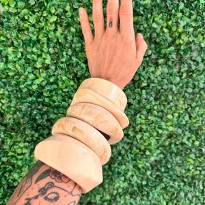 Pulseras y Brazaletes de Resina para Mujer, Nueva Colección, Joyería Estilo Ángel para Fiestas y Bodas, Alta Calidad - Product Image 3