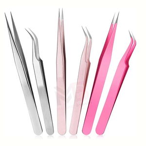 แหนบต่อขนตาเคลือบพลาสมา ดีไซน์ใหม่ล่าสุด จับถนัดมือ คุณสมบัติใหม่  รับทำโลโก้ - Product Image 1